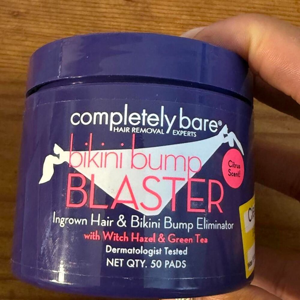 Completely Bare Bikini Bump Blaster Pads
